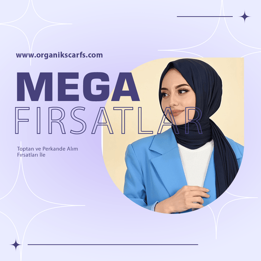 Bambu Kraş Eşarp - Organic Scarfs