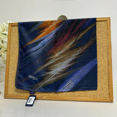 Bonjela Otantik Eşarp 17001 - Lacivert - Organic ScarfsOrganic Scarfs