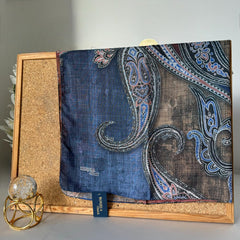 Bonjela Otantik Eşarp 17002 - Gece Mavisi - Organic ScarfsOrganic Scarfs