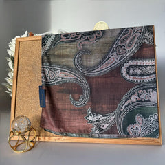 Bonjela Otantik Eşarp 17002 - Haki - Organic ScarfsOrganic Scarfs