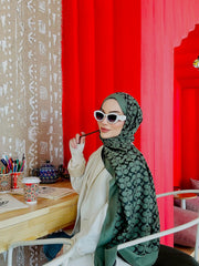 Coach Desen İpek Kaşmir Çift Taraflı Şal 39210 - Haki - Organic ScarfsOrganic Scarfs