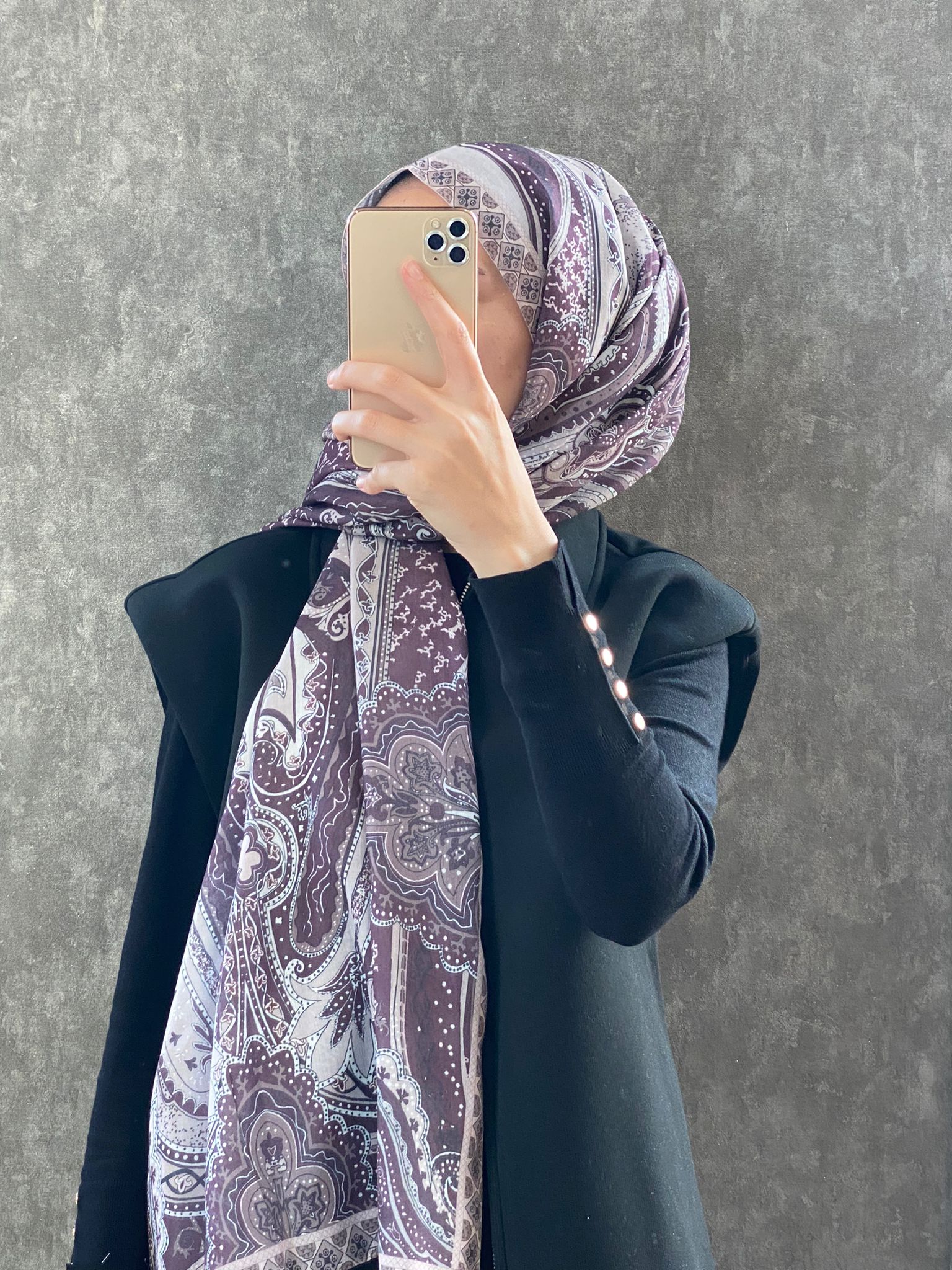 Etro Etnik Desen Pamuk Soft Şal 36631 - Erik Çürüğü - Organic ScarfsOrganic Scarfs
