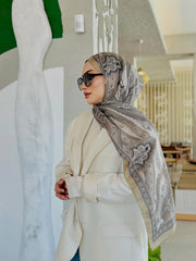 Etro Pamuk İpek Şal - 987654 Açık Yeşil - Organic ScarfsOrganic Scarfs