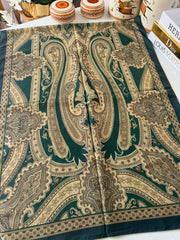 Etro Pamuk İpek Şal - 987654 YEŞİL/HARDAL - Organic ScarfsOrganic Scarfs