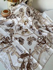 Fendi Twill Eşarp 10046 - Bej - Organic ScarfsOrganic Scarfs