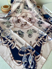 Fendi Twill Eşarp 10046 - Pamuk Şekeri - Organic ScarfsOrganic Scarfs