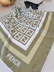 fendi twill eşarp - fıstık - Organic ScarfsOrganic Scarfs