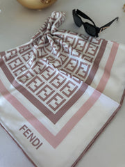 fendi twill eşarp - latte - Organic ScarfsOrganic Scarfs