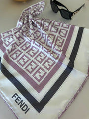 fendi twill eşarp - pudra - Organic ScarfsOrganic Scarfs