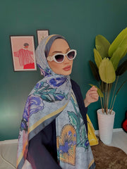 Gucci İthal Twill İpek Şal - Organic ScarfsOrganic Scarfs