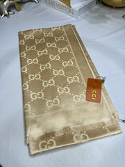 İthal G Kaşmir İpek Şal 49102 - Gold - Organic ScarfsOrganic Scarfs