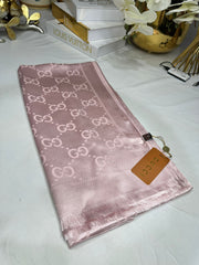 İthal G Kaşmir İpek Şal 49102 - Pudra - Organic ScarfsOrganic Scarfs