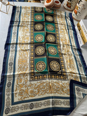 İTHAL VUAL %100 İPEK ŞAL - 78963 zümrüt - Organic ScarfsOrganic Scarfs