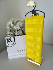 Lv Jakar Şal 44145 - Sarı - Organic ScarfsOrganic Scarfs