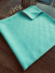 LV Krep Kraş Jakar Eşarp 50971 - Mint - Organic ScarfsOrganic Scarfs