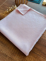 LV Krep Kraş Jakar Eşarp 50971 - Toz Pembe - Organic ScarfsOrganic Scarfs